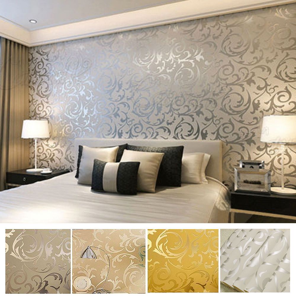 Luxury Bedroom Wallpaper Ideas - HD Wallpaper 