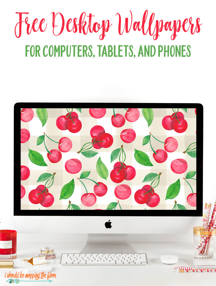 August Desktop Wallpaper - Cherry Desktop - HD Wallpaper 