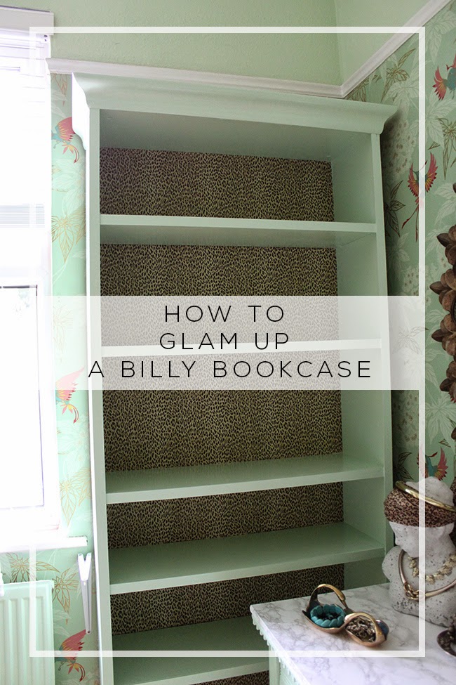 Looking To Glam Up A Basic Bookshelf Check Out My Ikea - Dressing Up Billy Bookcase - HD Wallpaper 
