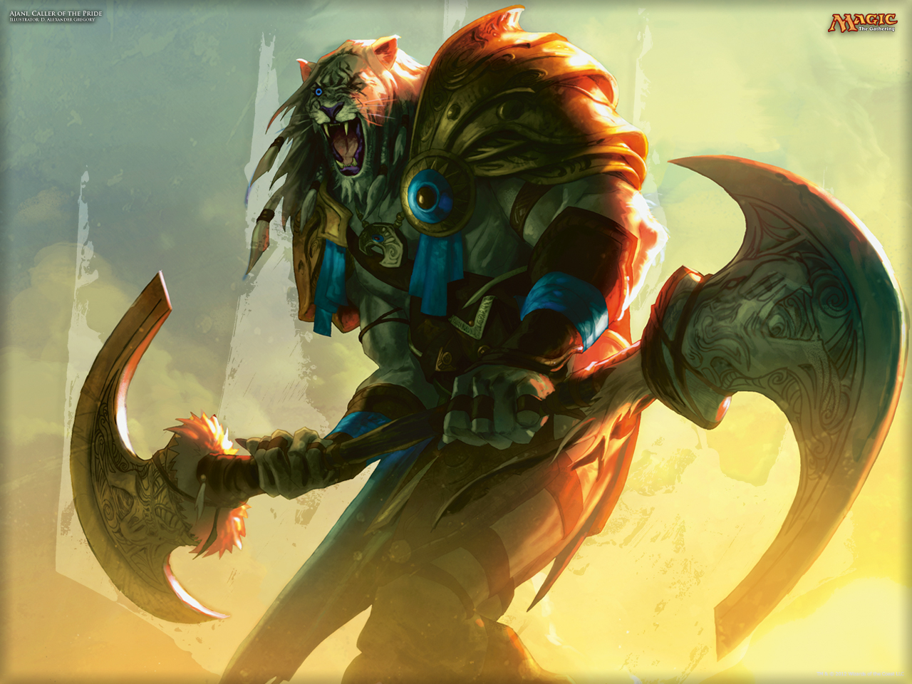 Ajani Caller Of The Pride - HD Wallpaper 