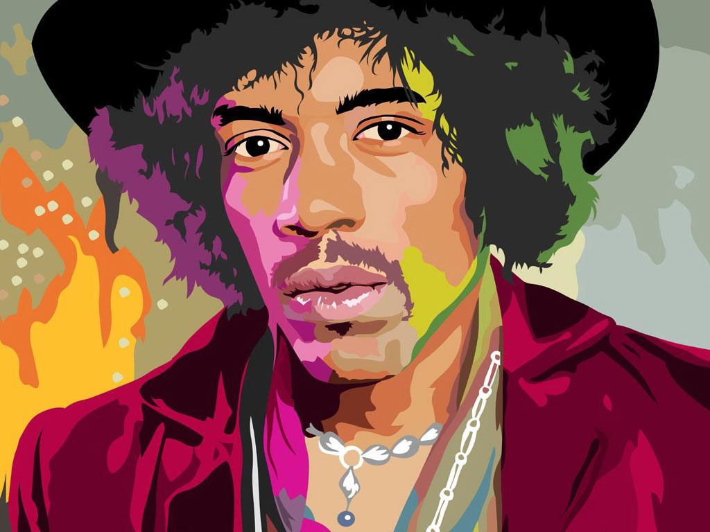 Jimi Hendrix - HD Wallpaper 