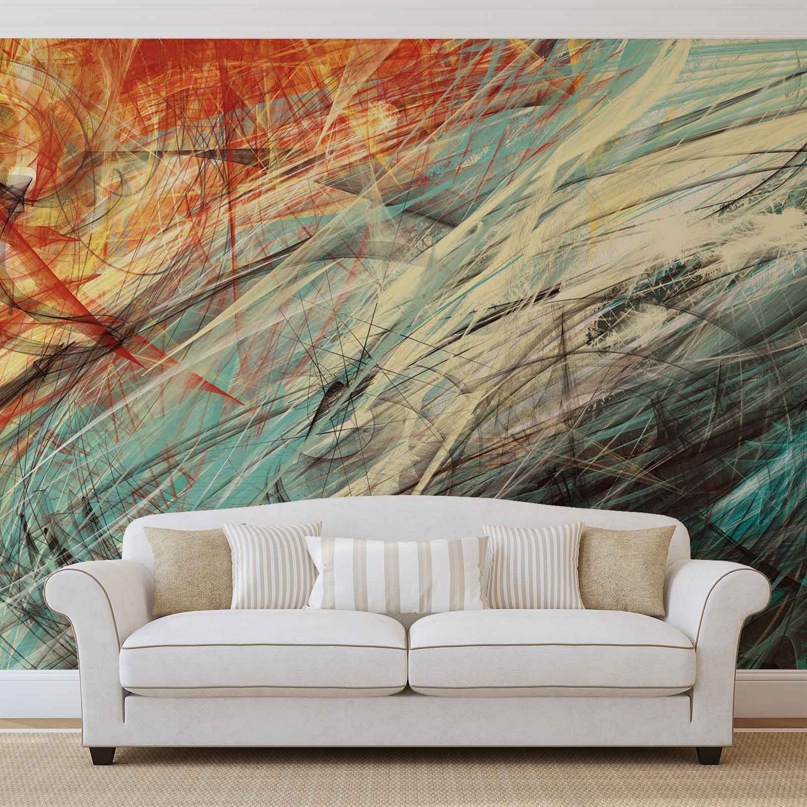 Wall Mural Photo Wallpaper Xxl Modern Abstract Art - Fototapete Abstrakte Kunst - HD Wallpaper 