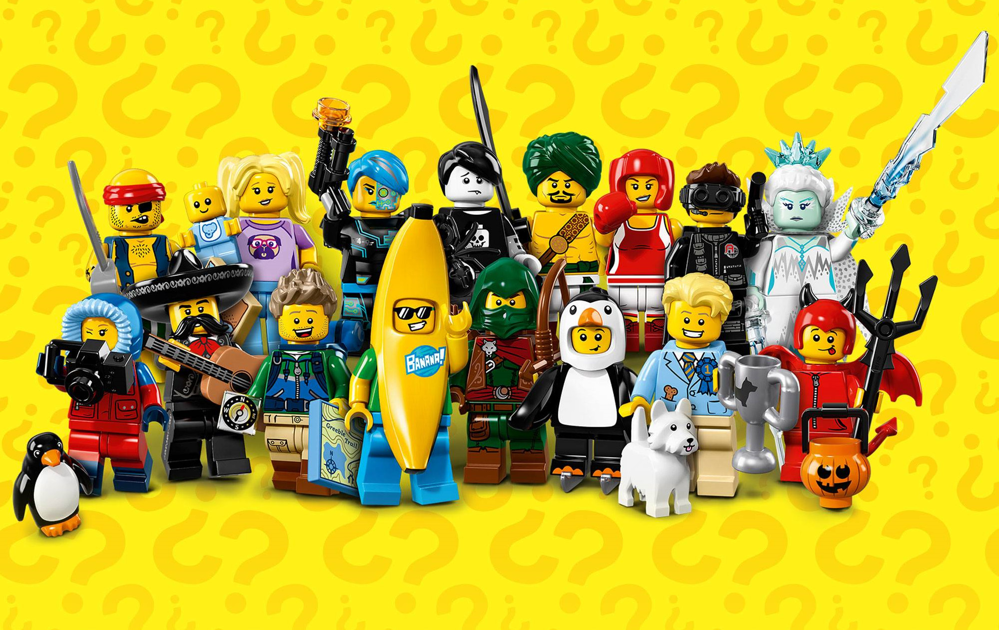 1999x1261, Widescreen Wallpapers - Lego Minifigures Series 16