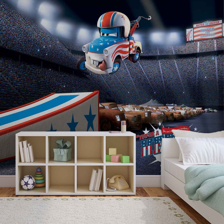 Disney Cars Wallpaper Mural - Planes Fototapete - HD Wallpaper 