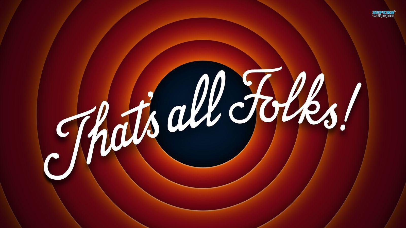 That S All, Folks - Thats All Folks - HD Wallpaper 