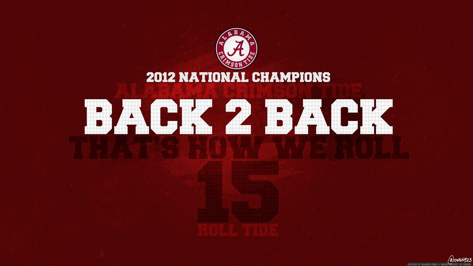 2017 Cool Alabama Football Backgrounds - Alabama National Champions 2018 - HD Wallpaper 