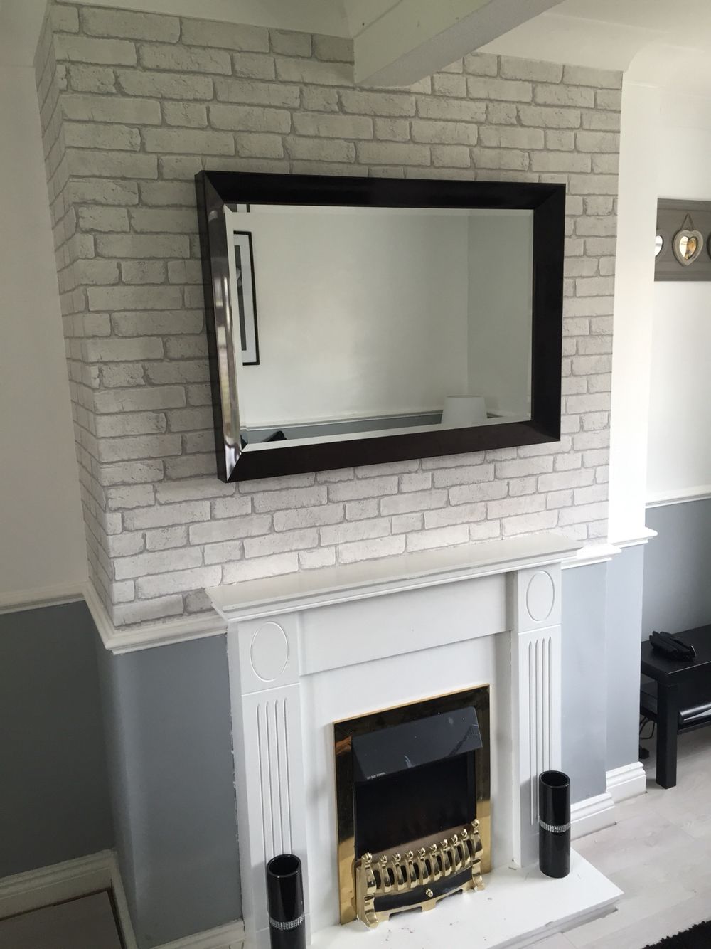 White Brick Wallpaper Fireplace 1000x1334 Wallpaper teahub.io