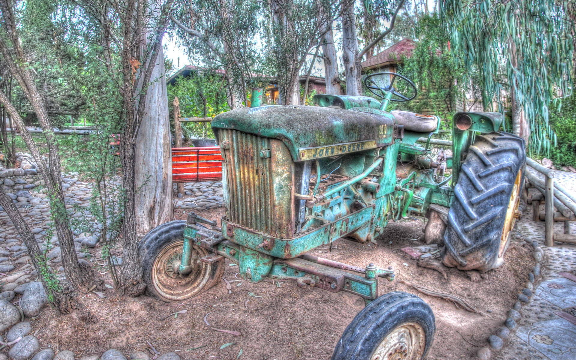Old Tractor Wallpaper For Phone - HD Wallpaper 
