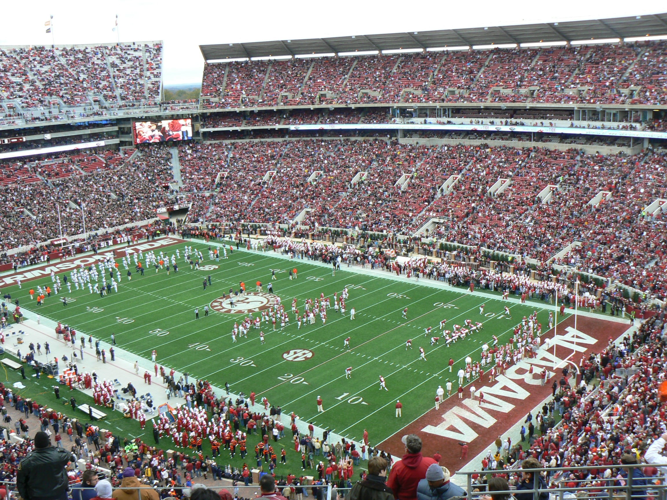 University Of Alabama Football Stadium - HD Wallpaper 