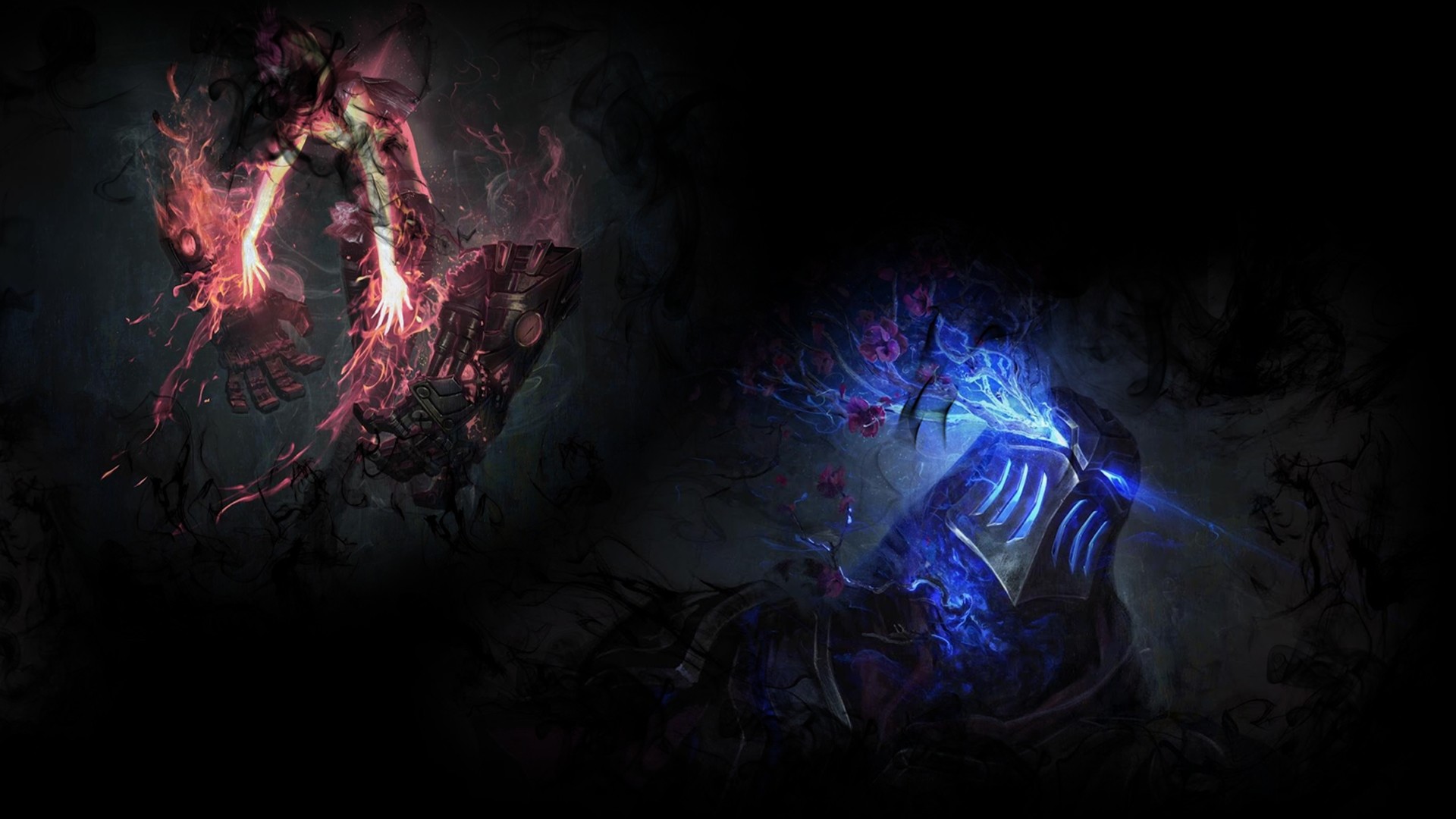 1920x1080, Police Desktop Wallpaper - League Of Legends Zed Jhin - HD Wallpaper 