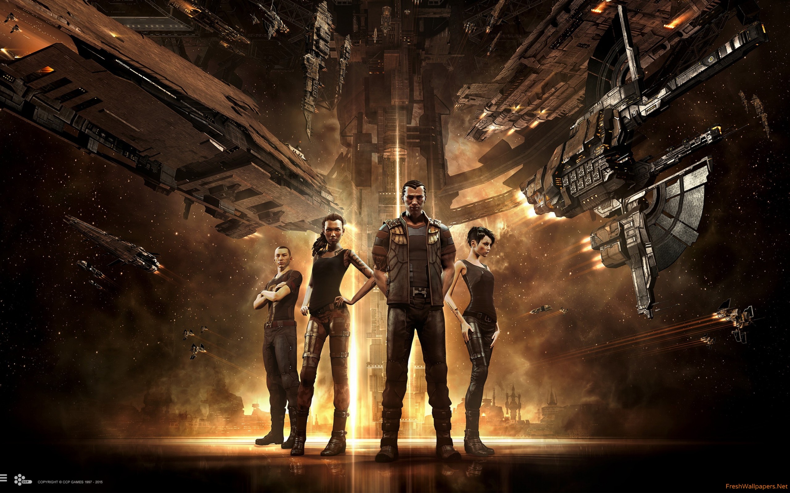 Eve Online Minmatar People - HD Wallpaper 