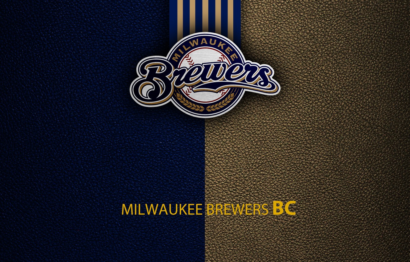 Photo Wallpaper Wallpaper, Sport, Logo, Baseball, Milwaukee - Logos Milwaukee Brewers - HD Wallpaper 