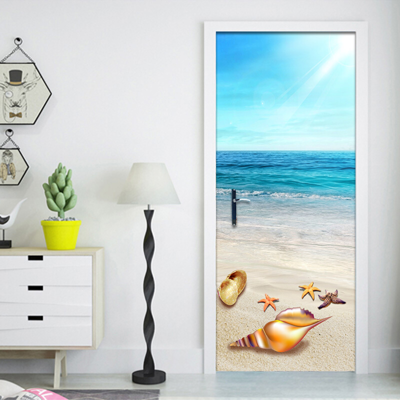 Beach Bedroom Wall Sticker - HD Wallpaper 