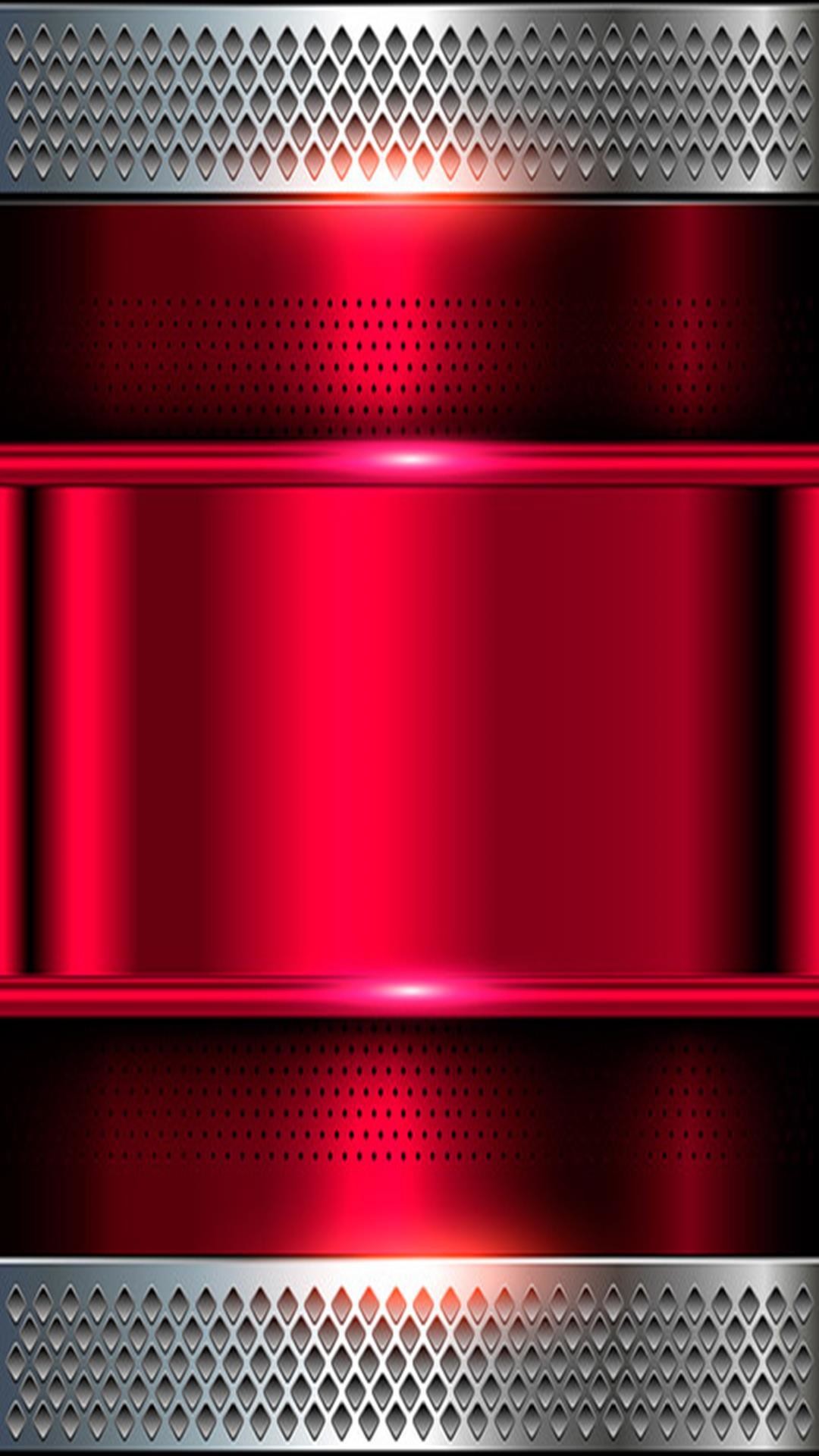 1080x1920, Â¤samsung Iphone Edge Phonetelefon 3d Wallpaper - Shiny Metallic Red Chrome - HD Wallpaper 