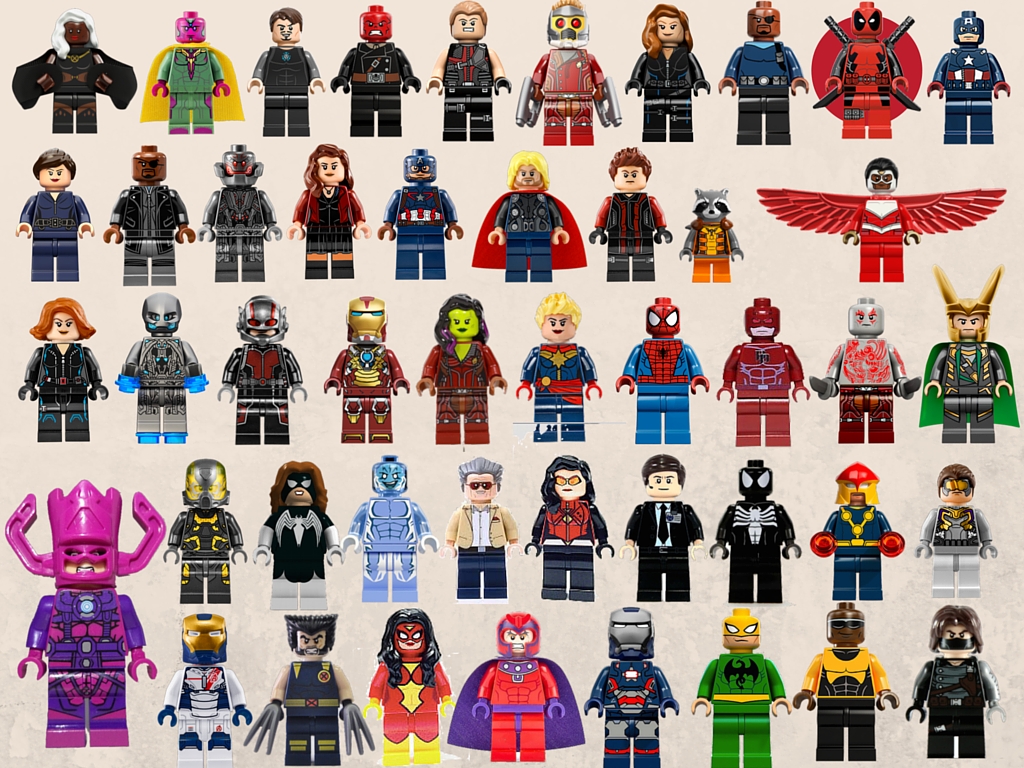 Lego Marvel Wallpaper - Marvel Lego - HD Wallpaper 