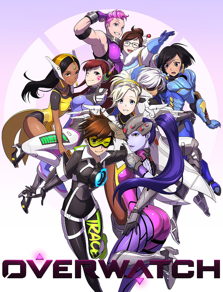 Overwatch Wallpaper Anime Anime Girls Ana D Women Of Overwatch 728x952 Wallpaper Teahub Io