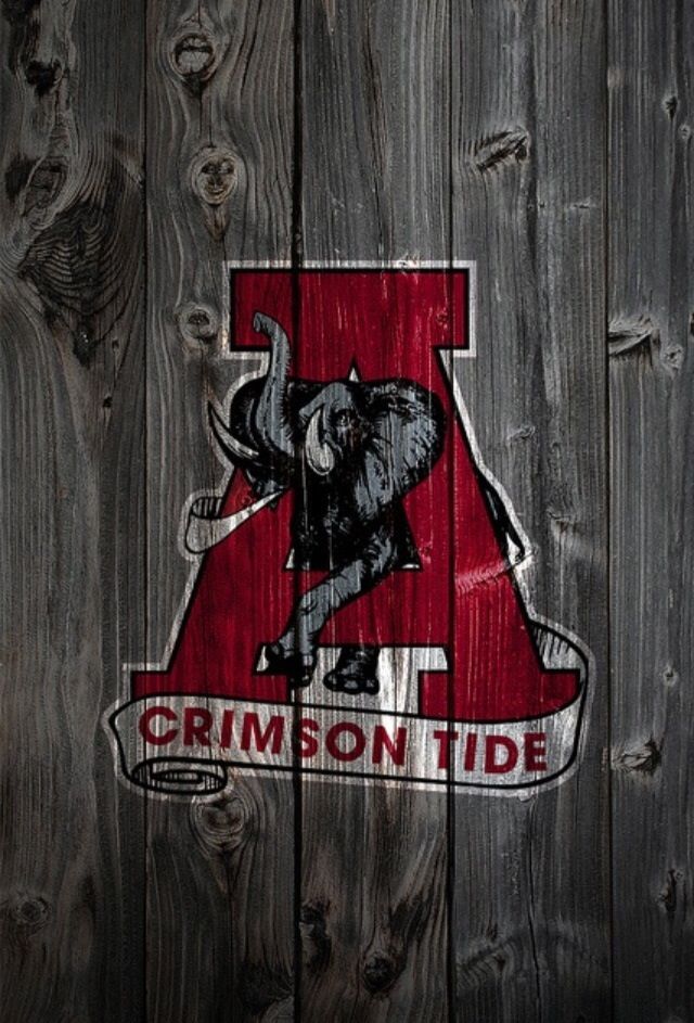 Alabama Phone Wallpaper - Alabama Crimson Tide Logo - HD Wallpaper 