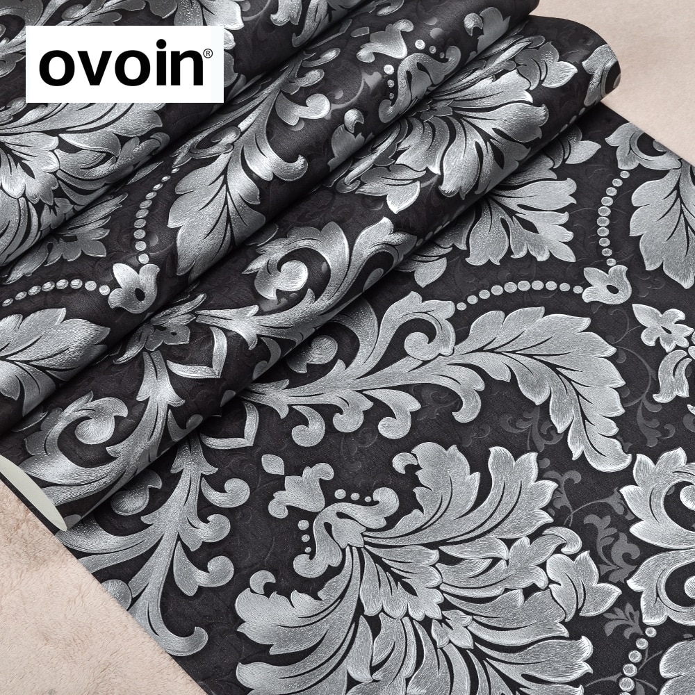 Ovoin Wallpaper Damask - HD Wallpaper 