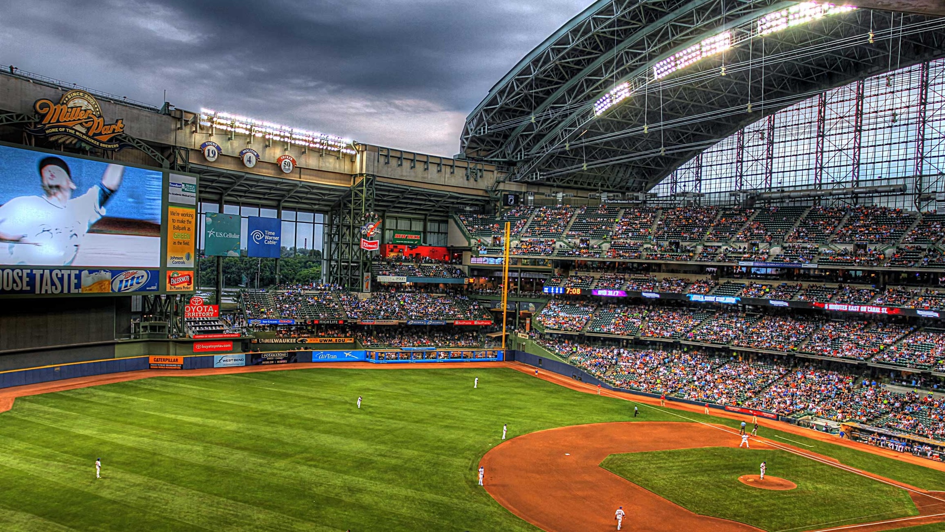 Miller Park - HD Wallpaper 