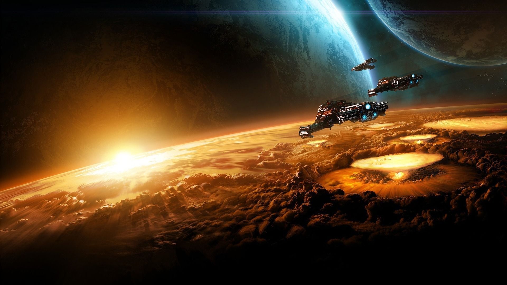 Sci Fi Wallpapers - Spaceship Wallpaper Hd - HD Wallpaper 