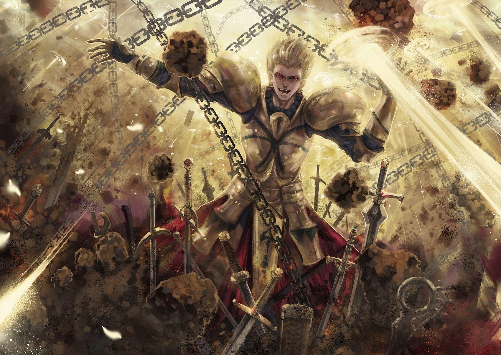 Gilgamesh Fate/zero Wallpapers 
 Data-src /img/1026814 - Fate Zero Wallpaper Gilgamesh - HD Wallpaper 