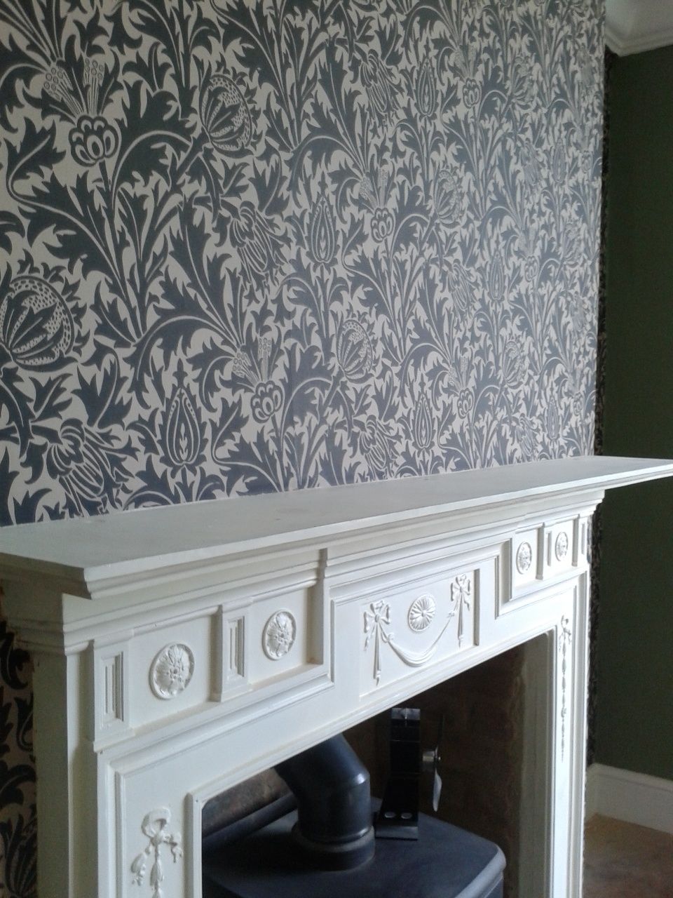 William Morris Wallpaper Chimney Breast 960x1280 Wallpaper teahub.io