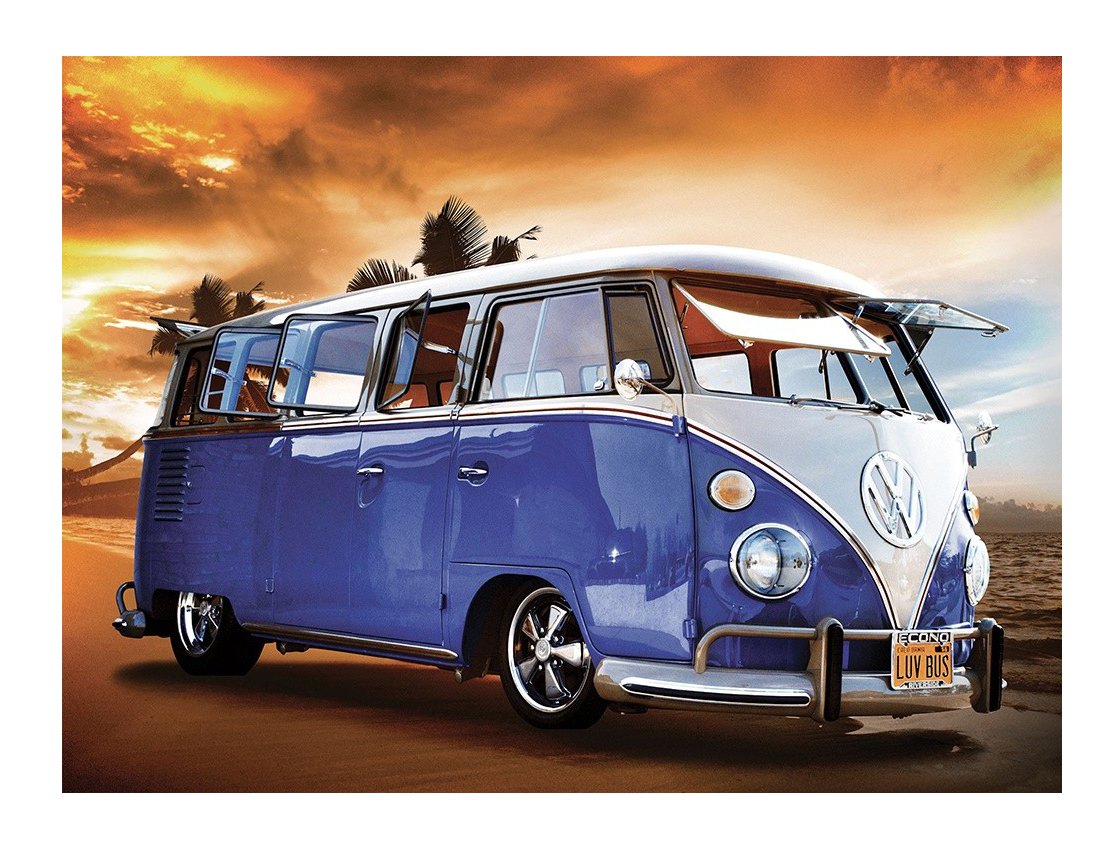 Volkswagen Camper Van - HD Wallpaper 