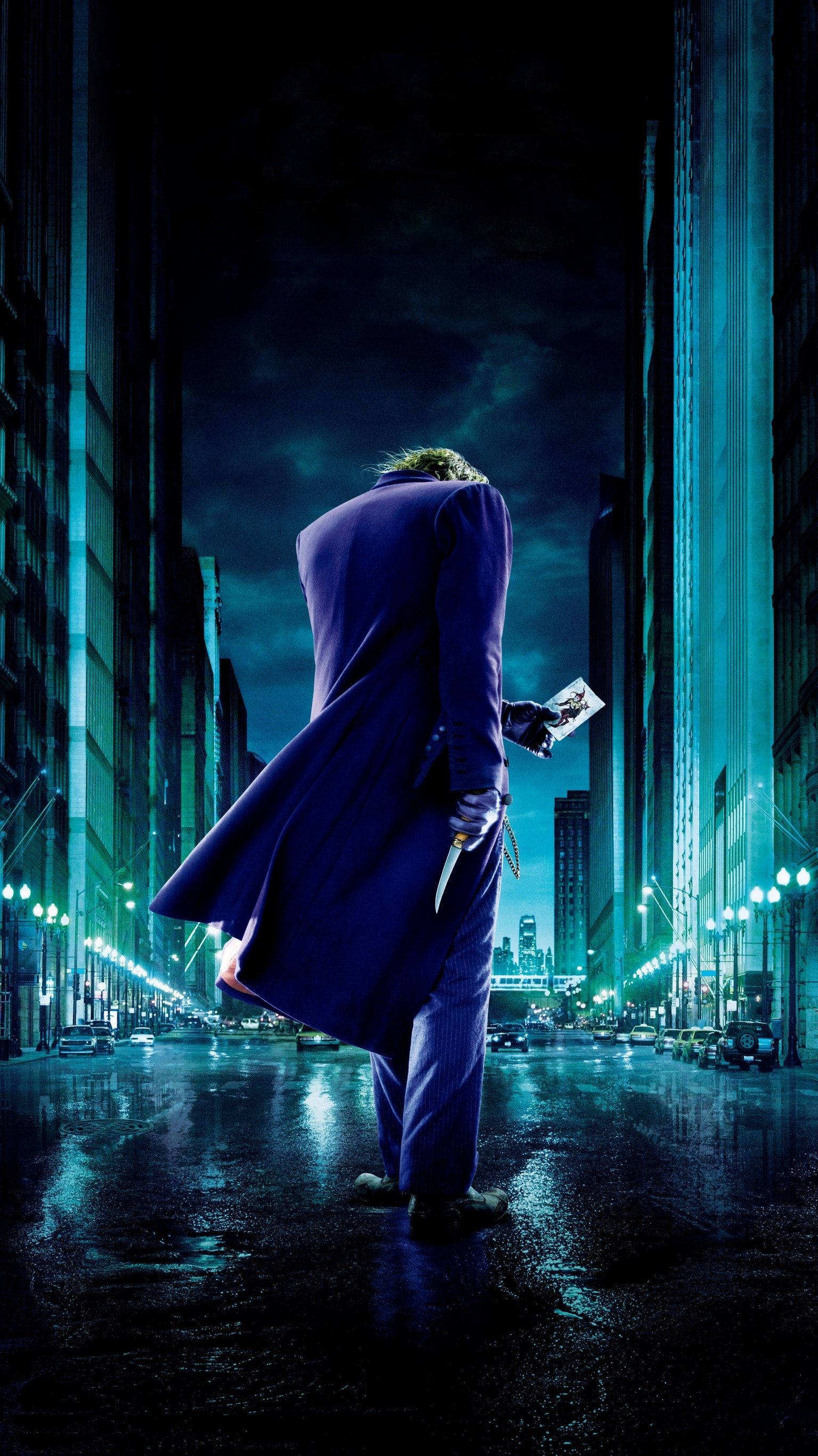 The Dark Knight Phone Wallpaper - Dark Knight Joker Poster - HD Wallpaper 