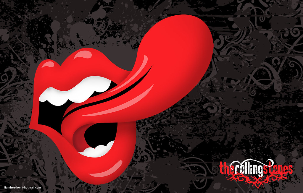 Rolling Stones 3d Logo - HD Wallpaper 