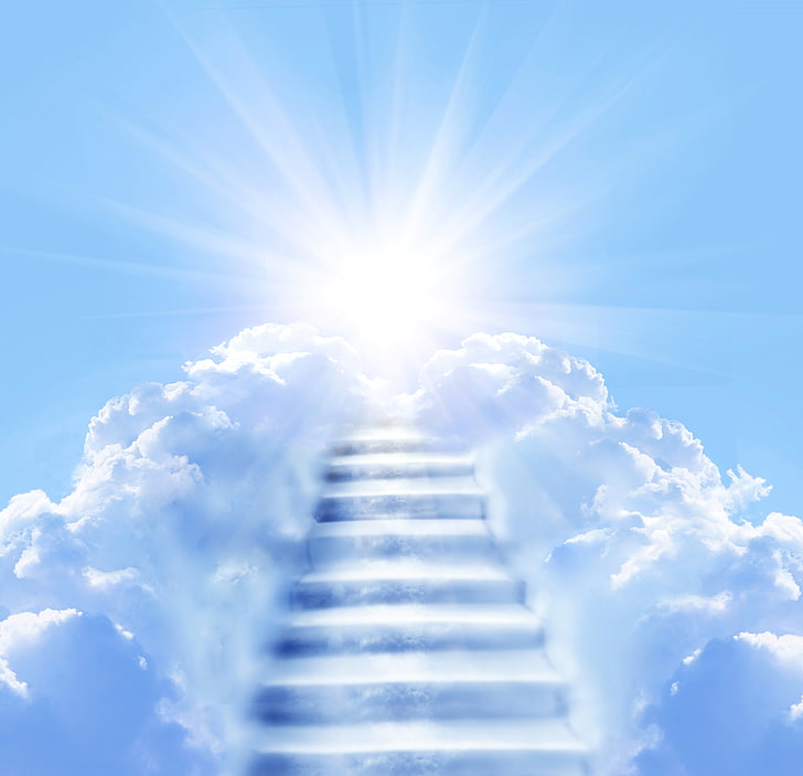 Stairway To Heaven Wallpaper, The Sky, The Sun, Clouds, - Stairway To Heaven Png - HD Wallpaper 