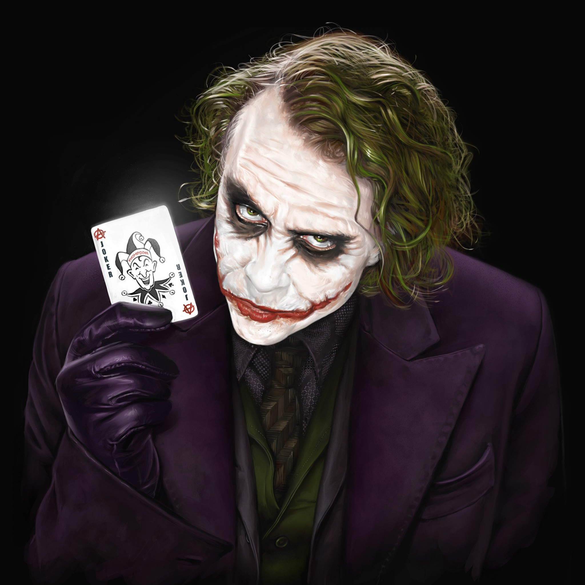 Dark Knight Joker Wallpaper 4k - HD Wallpaper 