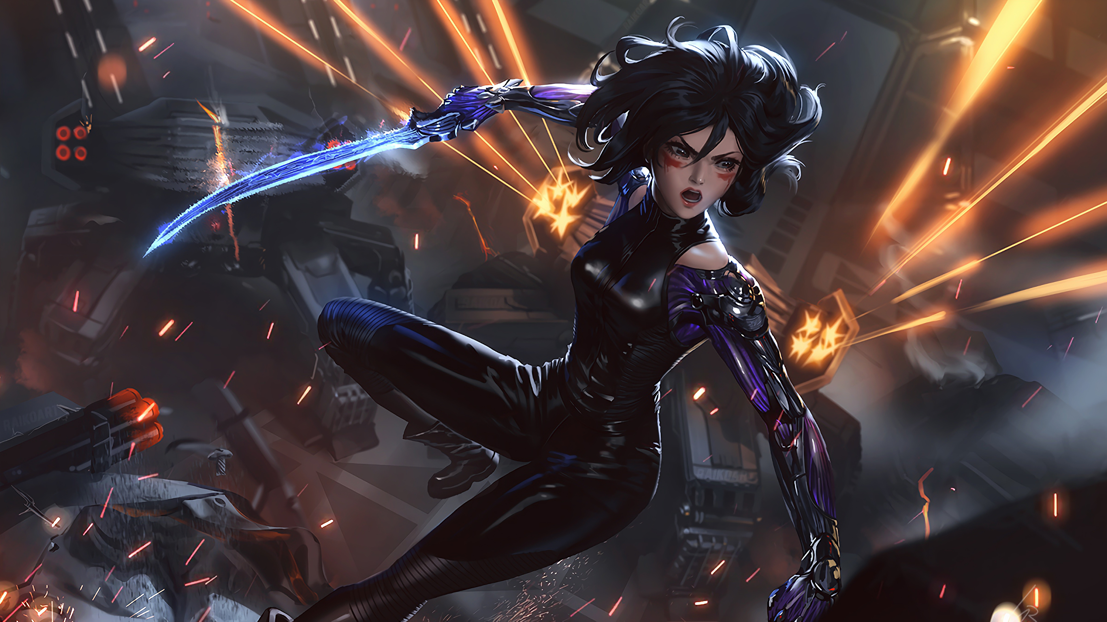 Alita Battle Angel Wallpaper Hd - HD Wallpaper 