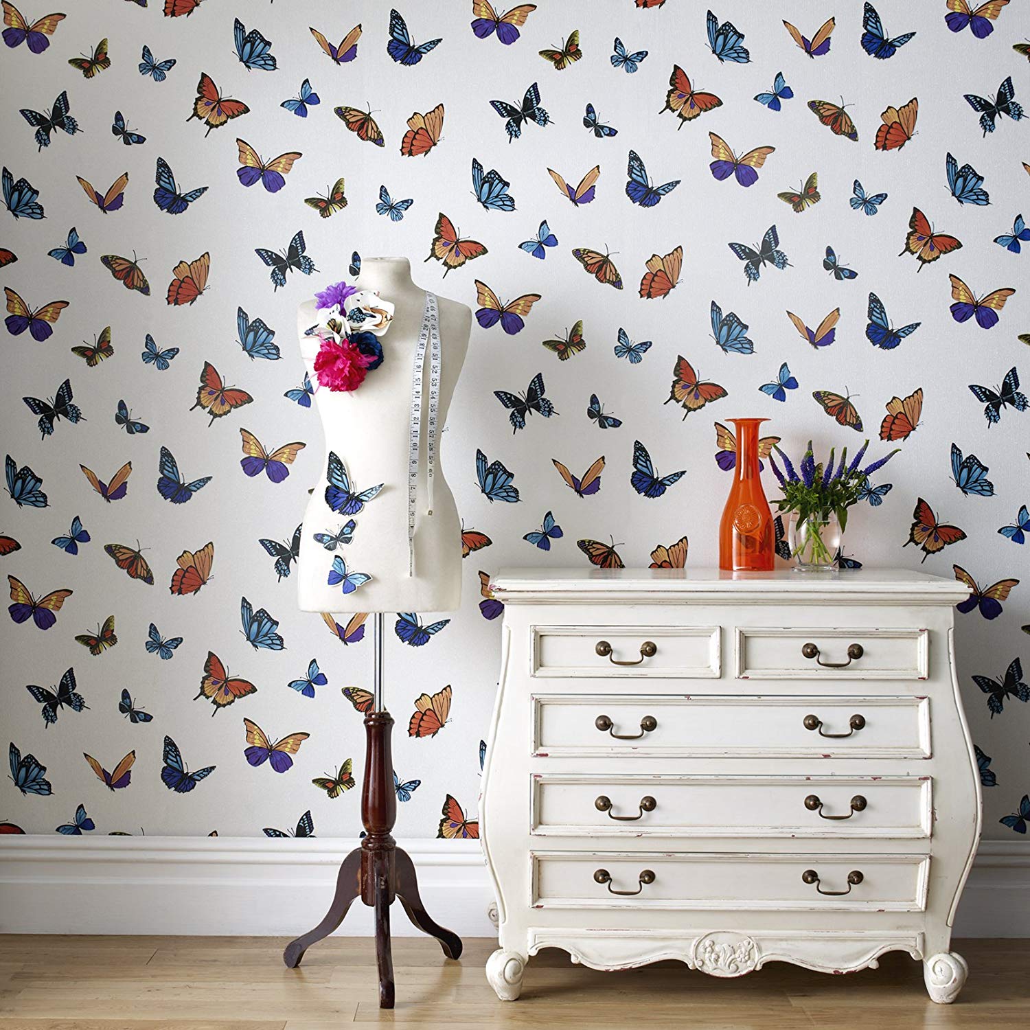 Butterfly Wall Print Designs - HD Wallpaper 