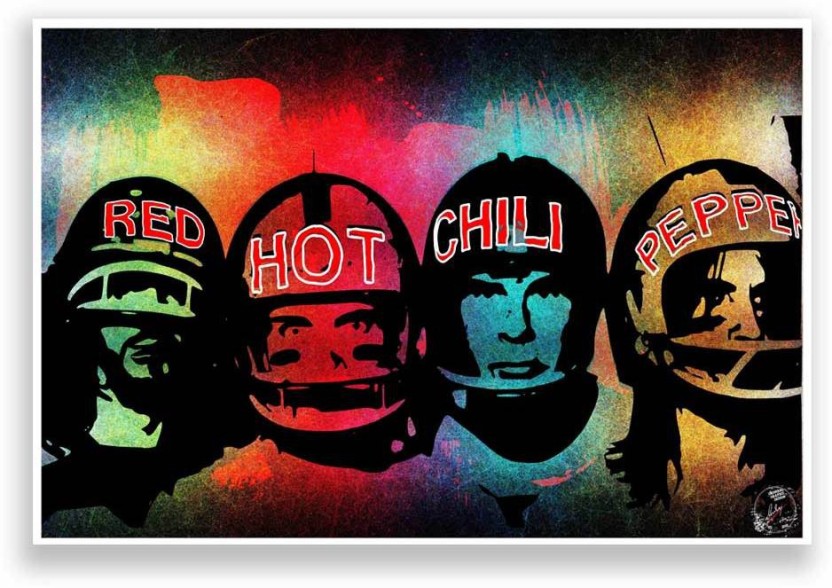 Red Hot Chili Peppers Band Poster - HD Wallpaper 