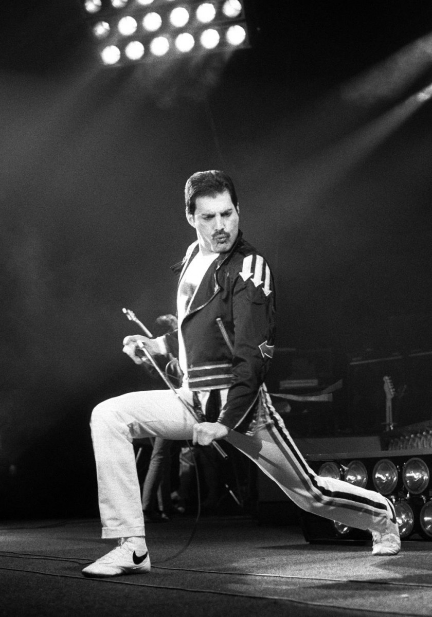 Pic - Freddie Mercury Black And White - HD Wallpaper 
