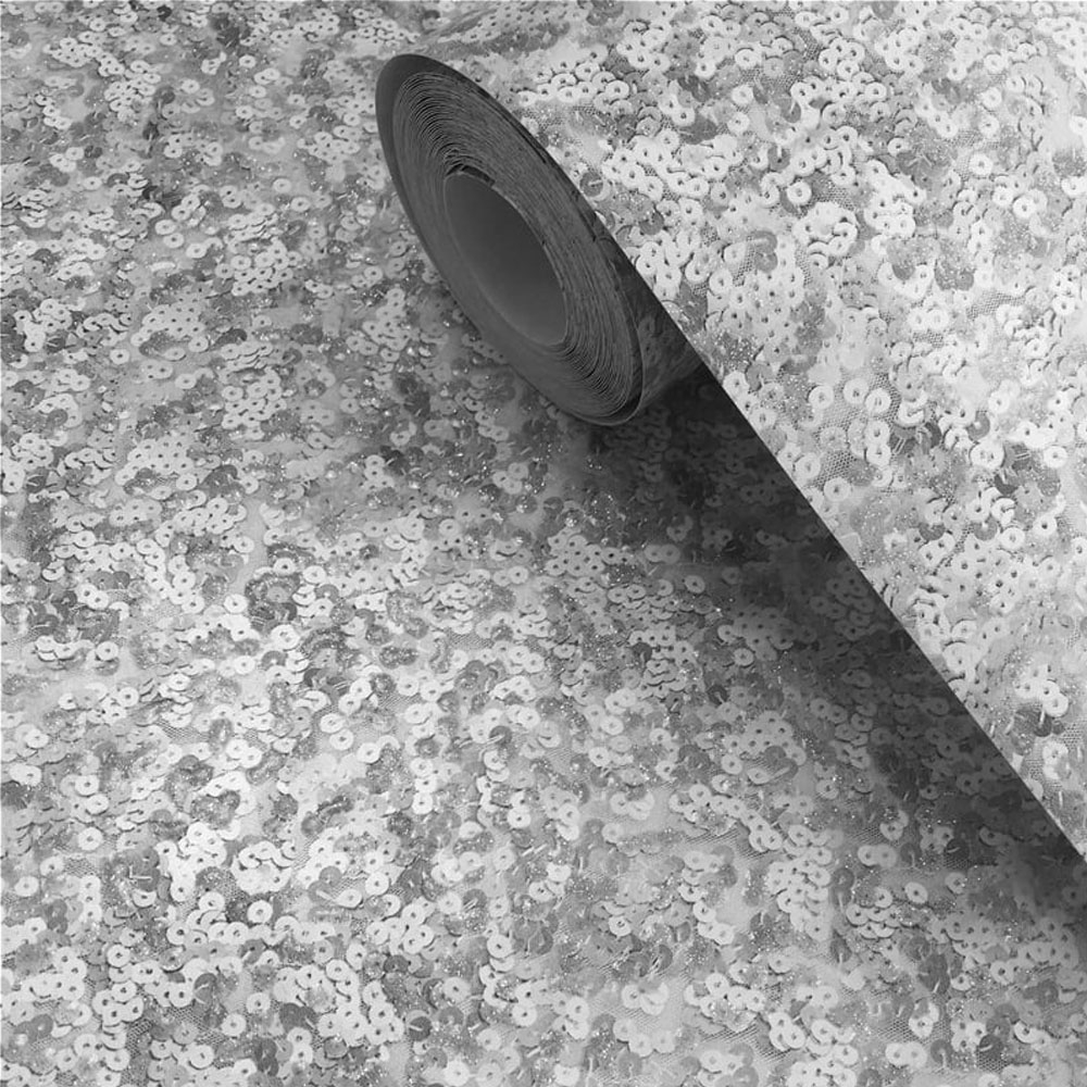 Love Wallpaper Silver Glitter - HD Wallpaper 