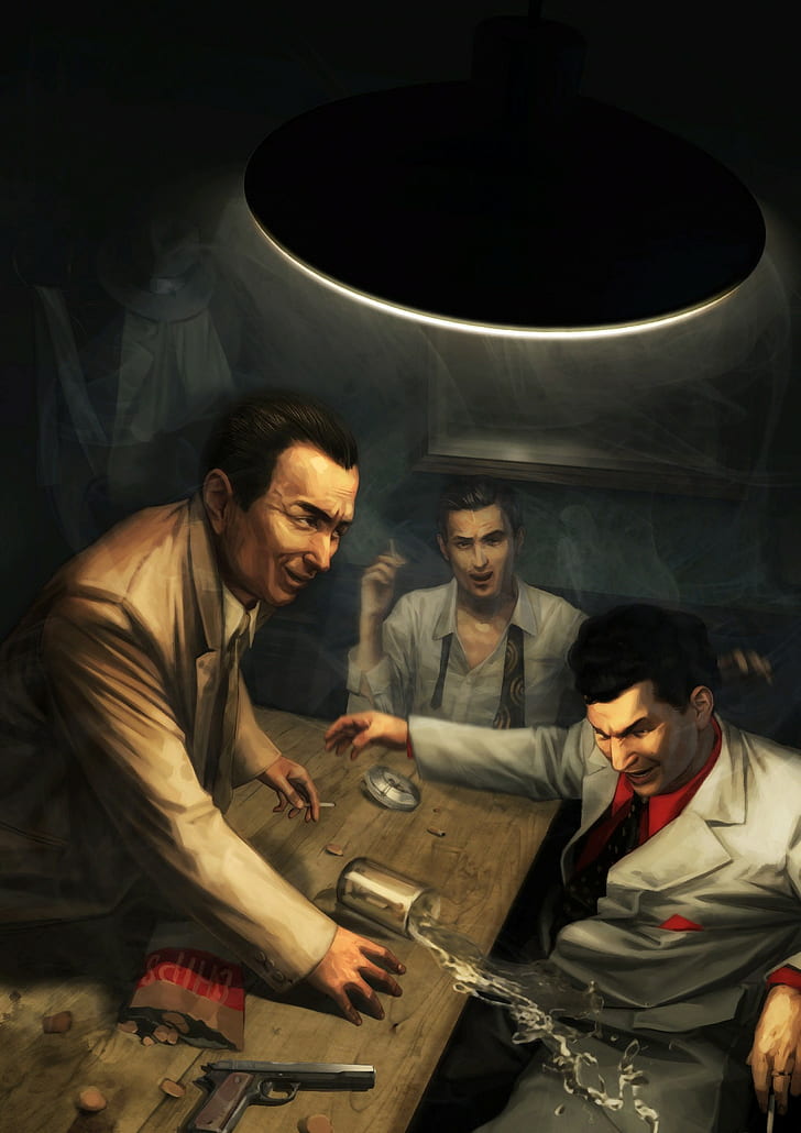 Mafia Ii, Artwork, Video Games, Hd Wallpaper - Fondos De Pantalla Mafia - HD Wallpaper 