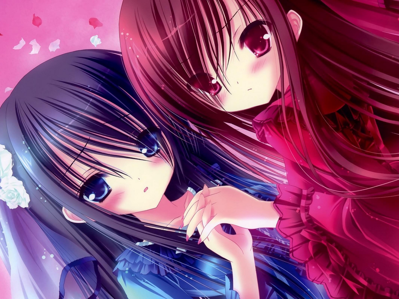 Wallpaper Kawaii, Anime, Girl, Friend, Person - Kawaii Wallpaper Anime Girl - HD Wallpaper 