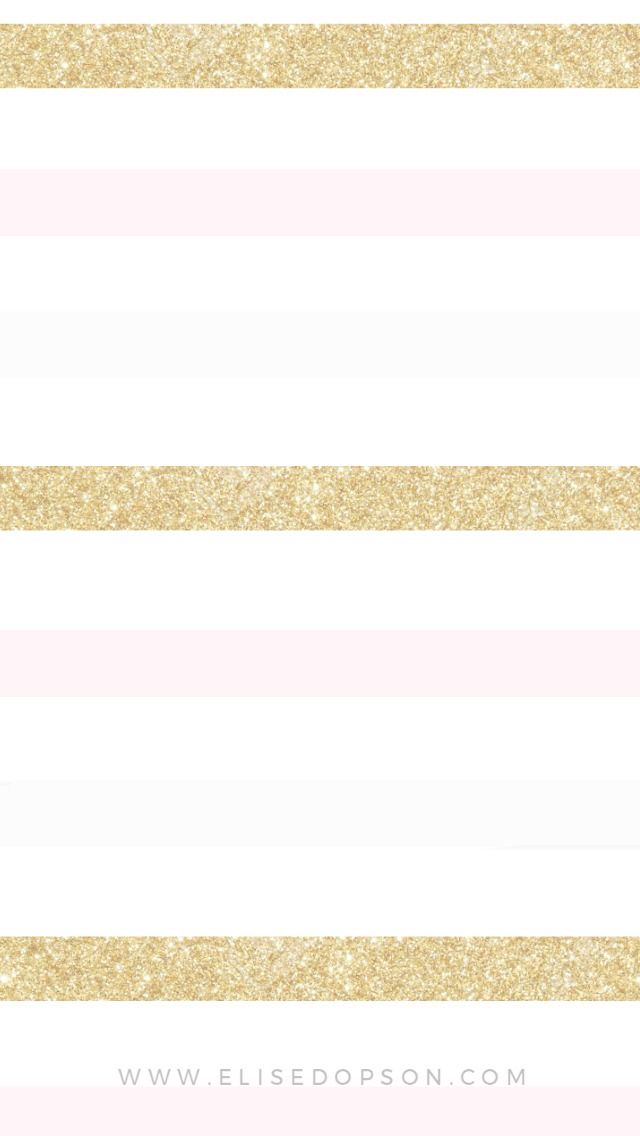 Pink Gold Striped Background - HD Wallpaper 