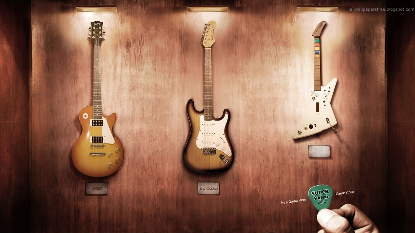 Slash Hand Guitar - HD Wallpaper 