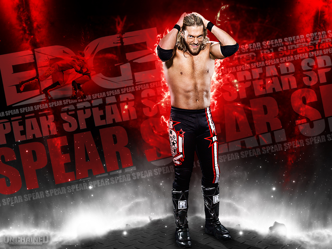 Spear - - Spear - - Spear - - - Edge Wallpaper Wwe - HD Wallpaper 