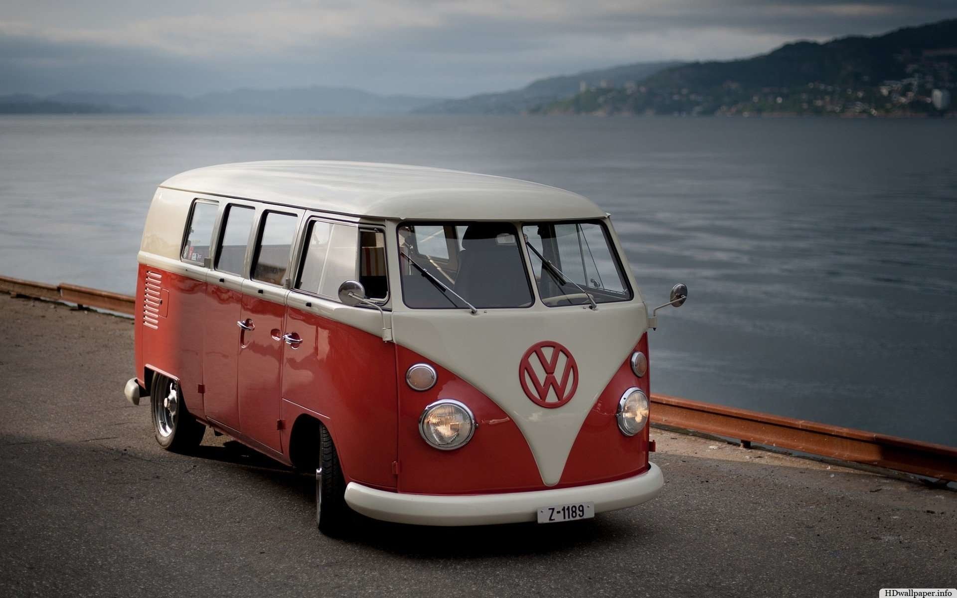 1920x1200, Wallpaper Vw Bus 
 Data Id 158362 
 Data - Red Vw Bus Background - HD Wallpaper 