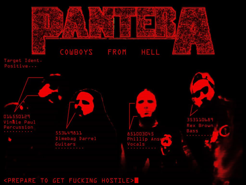 Pantera Band - 1024x768 Wallpaper 
