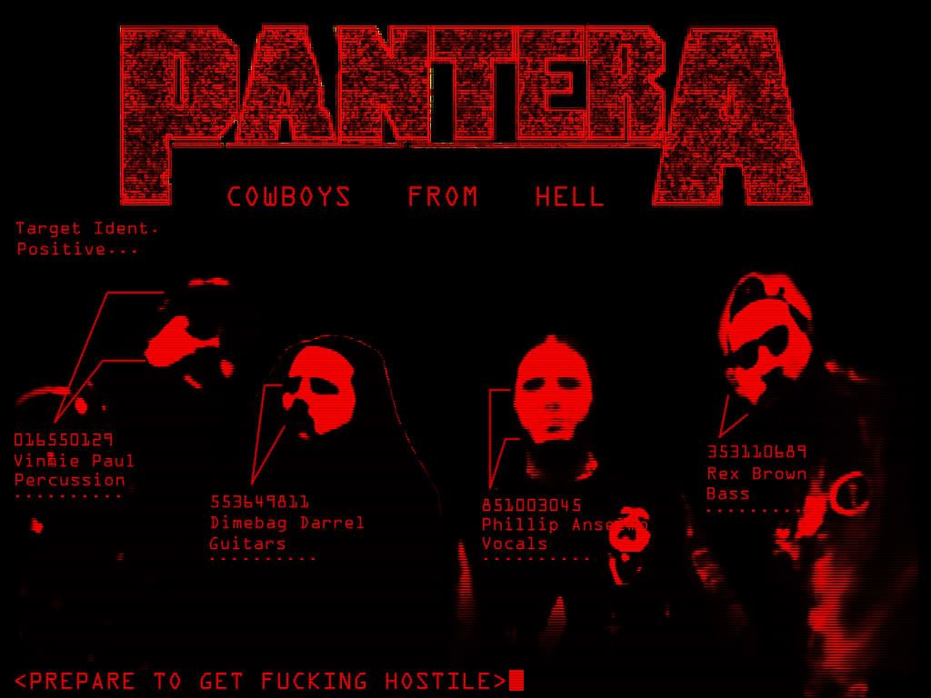 Pantera Band - HD Wallpaper 