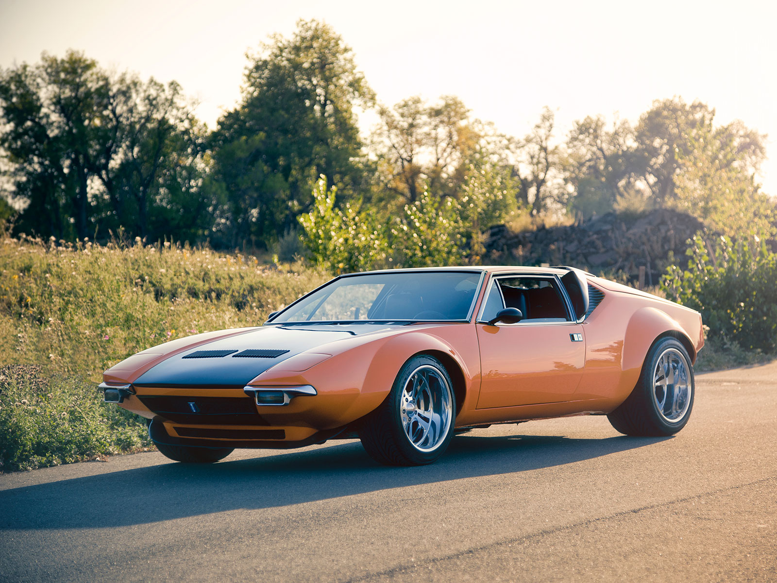 De Tomaso Pantera Background - HD Wallpaper 