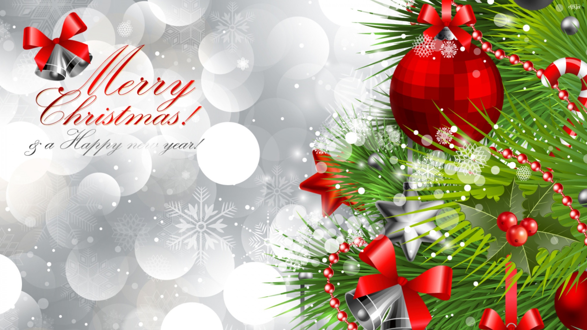 Merry Christmas And Happy New Year Wallpaper Hd Resolution - Christmas And New Year - HD Wallpaper 