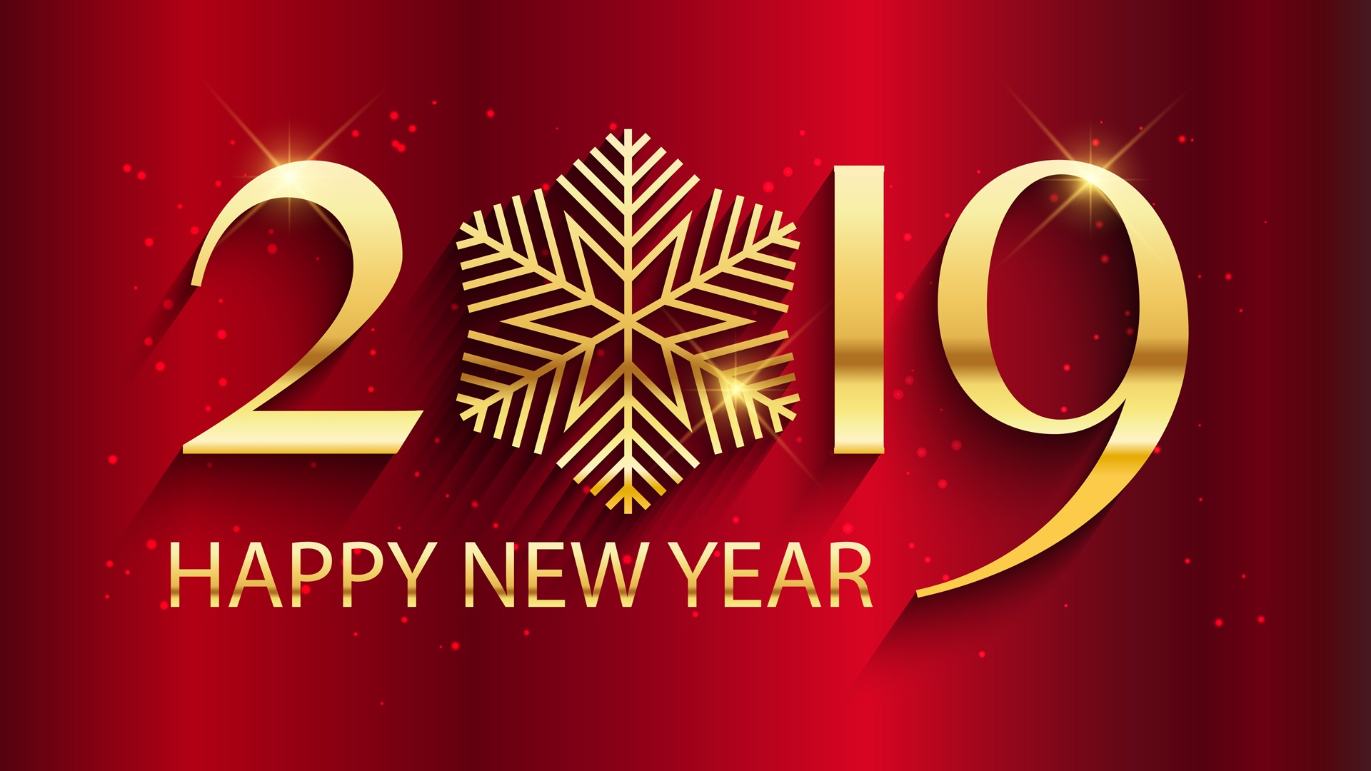 2019 Happy New Year Wallpaper Hd - 2019 Happy New Year - HD Wallpaper 