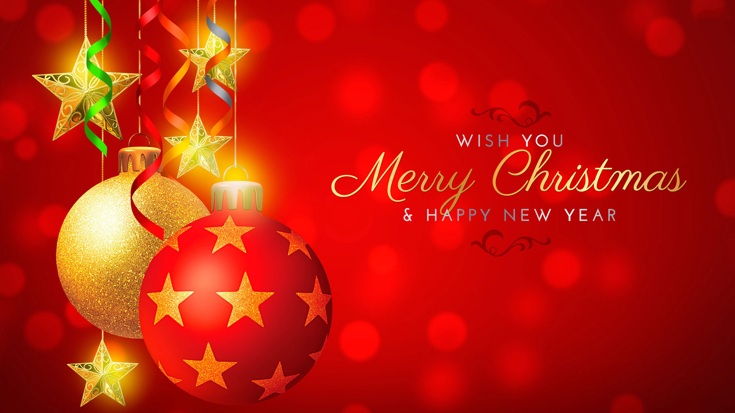 Wish You Merry Christmas And Happy New Year Wallpaper - Wishes You A Merry Christmas - HD Wallpaper 