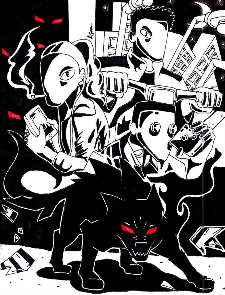 Siames The Wolf Poster - HD Wallpaper 