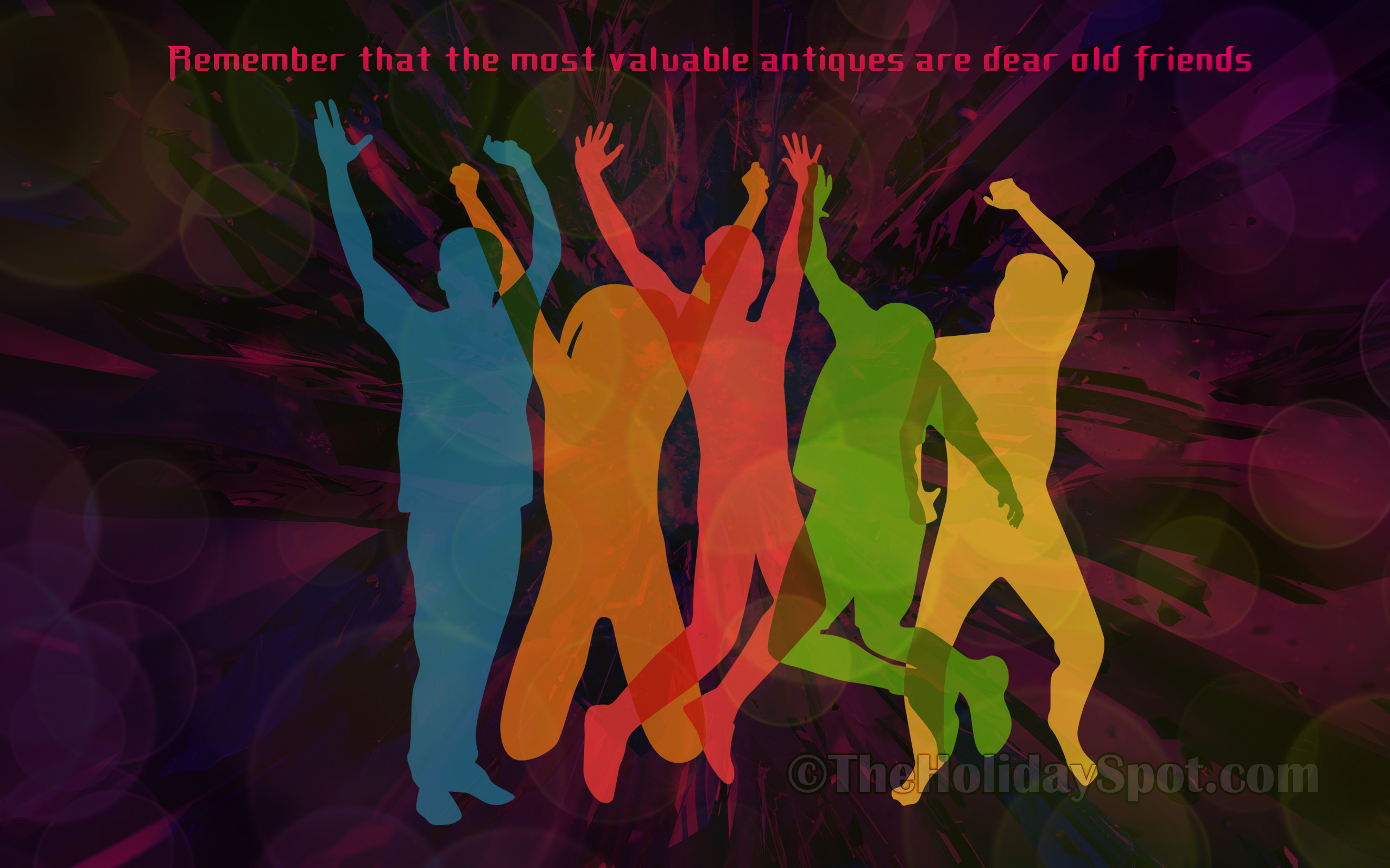 Wallpaper On Valuable Old Friendship - Friendship Day With Old Friends - HD Wallpaper 